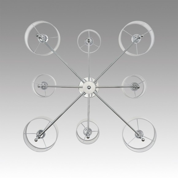 Люстра потолочная E14 Lumion LATTI 6589/8C