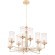 Люстра Crystal Lux GLORIA SP9 BRASS