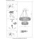 Люстра Crystal Lux MUSIKA SP100W LED CHROME