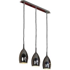 Подвесной светильник с 3 лампами Lussole LSQ-0706-03 COLLINA IP21 под лампы 3xE14 120W Подвесной светильник с 3 лампами Lussole LSQ-0706-03 COLLINA IP21 под лампы 3xE14 120W