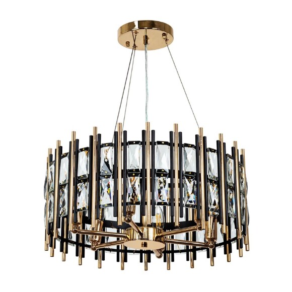 Люстра хрустальная Arte Lamp A1043SP-6BK ALRUBA под лампы 6xE14 40W Люстра хрустальная Arte Lamp A1043SP-6BK ALRUBA под лампы 6xE14 40W