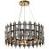 Люстра хрустальная Arte Lamp A1043SP-6BK ALRUBA под лампы 6xE14 40W