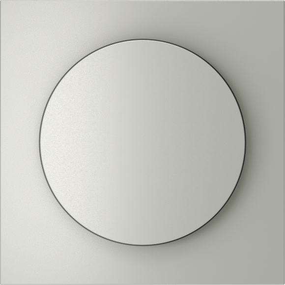 Накладка для светорегулятора поворотно-нажимного, S70 (сталь)