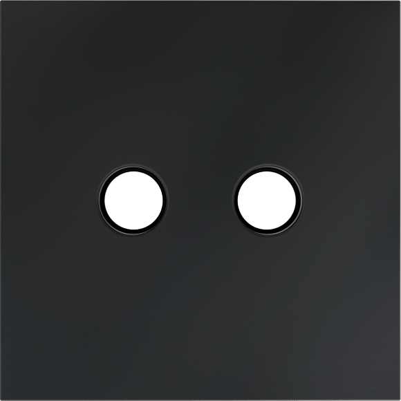 Накладка для розетки телевизионной оконечной TV+SAT, S70 (графит)