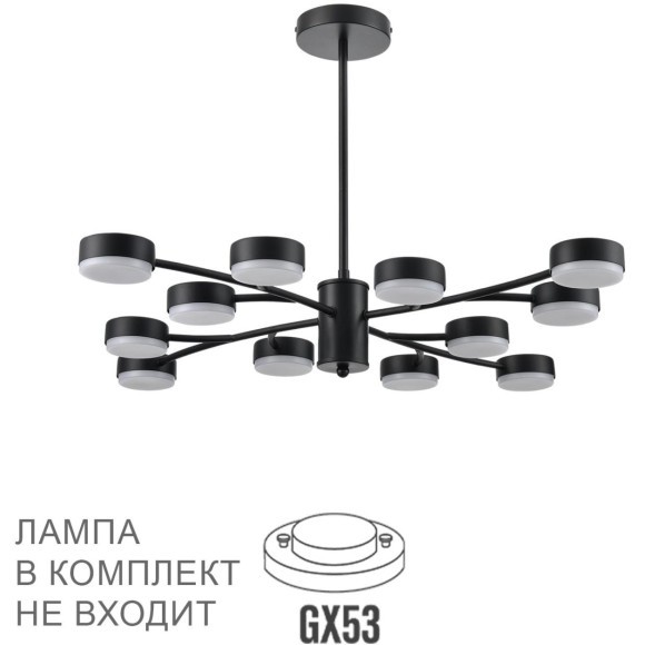 Люстра GX53 Lumion TORINA 8117/12 Люстра GX53 Lumion TORINA 8117/12