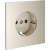 Накладка для розетки с заземлением и защитными шторками, S70 (кашемир)