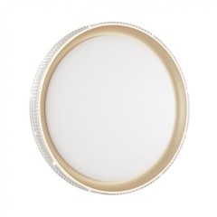 Настенно-потолочный светильник светодиодный для ванной с пультом регулировкой цветовой температуры и яркости ночным режимомShiny 3054/EL IP43 Настенно-потолочный светильник светодиодный для ванной с пультом регулировкой цветовой температуры и яркости ночным режимомShiny 3054/EL IP43