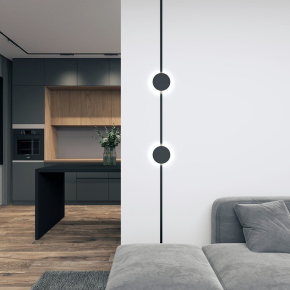 DK5350-BK Трековый магнитный светодиодный светильник Denkirs AIR 48V CRI90+ 4000К 270Лм 120° 5Вт