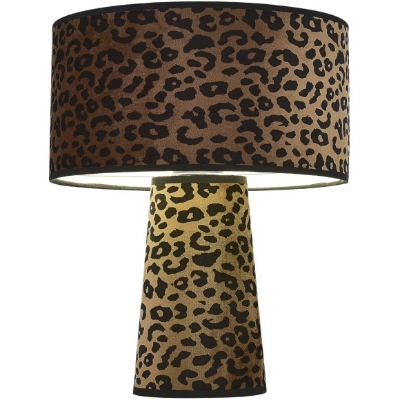 SL1354.614.01 Прикроватная лампа ST-Luce Леопардовый/Леопардовый, Черный E27 1*40W JACKIE