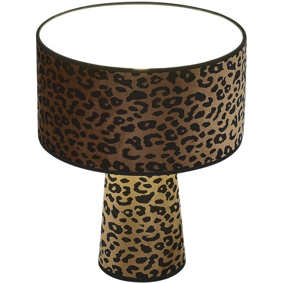 SL1354.614.01 Прикроватная лампа ST-Luce Леопардовый/Леопардовый, Черный E27 1*40W JACKIE