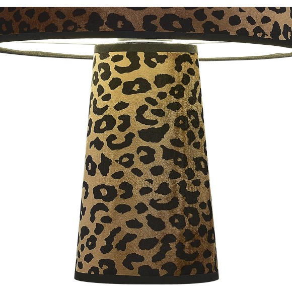 SL1354.614.01 Прикроватная лампа ST-Luce Леопардовый/Леопардовый, Черный E27 1*40W JACKIE