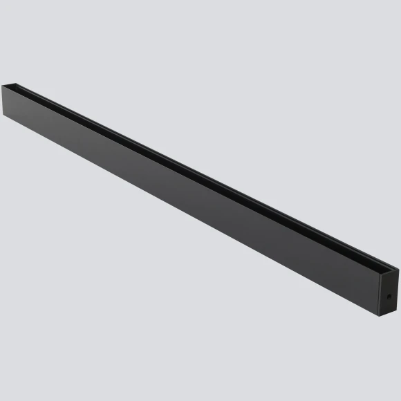 Crystal Lux CLT 0.115 01 L2000 BL 1407/032 Черный накладной или подвесной магнитный шинопровод 2 метра, 2000x57x31мм IP20 220V