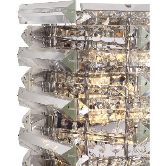 SL6137.101.02 Светильник настенный ST-Luce никель/прозрачный E14 2*40W STROZZI SL6137.101.02 Светильник настенный ST-Luce никель/прозрачный E14 2*40W STROZZI