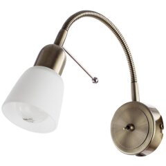 Спот настенный Arte Lamp A7009AP-1AB LETTURA под лампу 1xE14 40W Спот настенный Arte Lamp A7009AP-1AB LETTURA под лампу 1xE14 40W