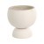 428197 KILMIHIL Кашпо керамическое кремовое H350 глина, скандинавский стиль, пластиковая арматура бежевая