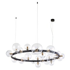 Подвесной светильник Arte Lamp A7790SP-24BK VINCENT под лампы G9 40W Подвесной светильник Arte Lamp A7790SP-24BK VINCENT под лампы G9 40W