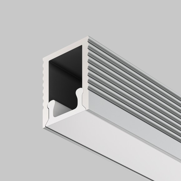 Алюминиевый профиль накладной 08x09 ALM-0809-S-2M Алюминиевый профиль накладной 08x09 ALM-0809-S-2M