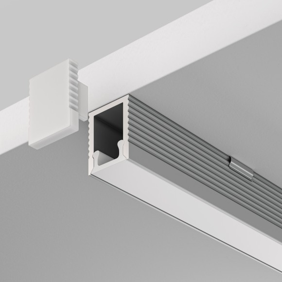 Алюминиевый профиль накладной 08x09 ALM-0809-S-2M Алюминиевый профиль накладной 08x09 ALM-0809-S-2M