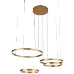 SL944.203.04 Люстра подвесная ST-Luce Анодированный золотой/Белый LED 1*73W 3000K-6000K ONZE SL944.203.04 Люстра подвесная ST-Luce Анодированный золотой/Белый LED 1*73W 3000K-6000K ONZE