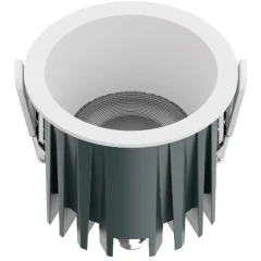 Favourite Notio 4818-1C Белый круглый встраиваемый светодиодный светильник-спот downlight диаметром 83 мм, металл, стекло LED 12Вт 4000K 1299Лм CRI90 36° IP54 220В Favourite Notio 4818-1C Белый круглый встраиваемый светодиодный светильник-спот downlight диаметром 83 мм, металл, стекло LED 12Вт 4000K 1299Лм CRI90 36° IP54 220В