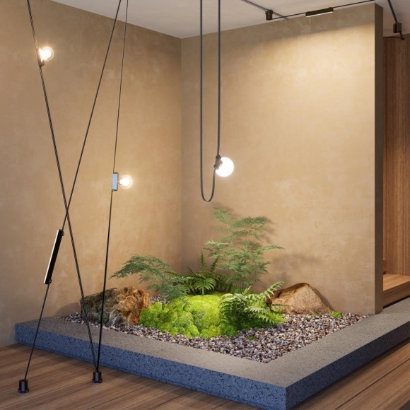 359458 Трековый ременный светодиодный SMART светильник c доп. механическим перекл. цветности Novotech EASY CRI90+ 3000-6000К 220Лм 28° 6W TUYA, Алиса, Wi-Fi