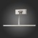 SL595.071.01 Подсветка для картин ST-Luce Матовый Никель/Матовый никель LED 1*5,4W 4000K Настенные светильники