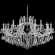 Люстра Crystal Lux HOLLYWOOD SP12+6 CHROME