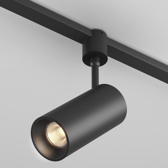 TR163-1-15W3K-M-B Светодиодный светильник на резиновый шинопровод Maytoni Elasity CRI90+ 3000К 1230Лм 36° 15Вт