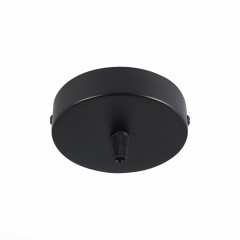 SL001.403.01 ST Luce SL1 Потолочное крепление, на одну лампу (круглое) черный