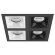 Встраиваемый светильник Lightstar D54706060707 Domino под лампы 4xGU5.3 200W
