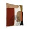 420094 BERHALA Подушка декоративная L450 B450, наволочка: полиэстер/хлопок, наполнитель: полиэстер, терракотовый, коричневый, белый