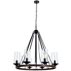 Люстра подвесная Arte Lamp A7014SP-8BK DALIM под лампы 8xE14 60W Люстра подвесная Arte Lamp A7014SP-8BK DALIM под лампы 8xE14 60W