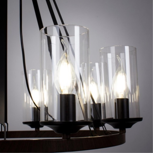 Люстра подвесная Arte Lamp A7014SP-8BK DALIM под лампы 8xE14 60W