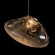 10469M Clear LOFT IT RANDOM Подвесной светильник, LED 6 Вт, 3000 К, 480 Лм, прозрачный стеклянный плафон, металлическое основание цвета никель, IP20, 220 В