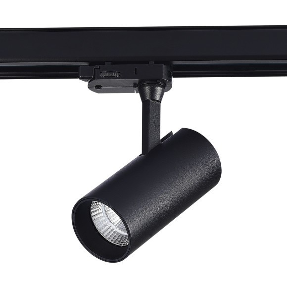 ST661.446.10 Св-к трек. Черный LED 1*10W 4000K 800Lm Ra90 38° IP20 L130xW60xH195 165-265V Трехфазная трековая система
