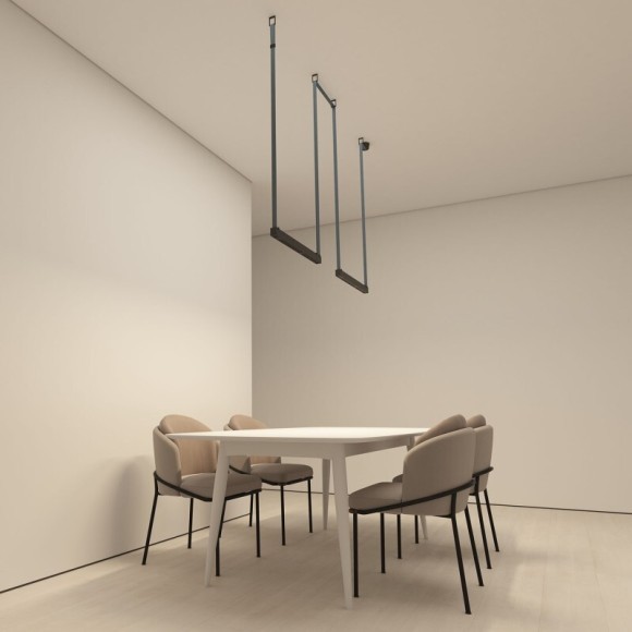 DK5573-BK Cветодиодный светильник на ременный шинопровод Denkirs Belty CRI90+ 3000К 1950Лм 24° 24Вт DK5573-BK Cветодиодный светильник на ременный шинопровод Denkirs Belty CRI90+ 3000К 1950Лм 24° 24Вт