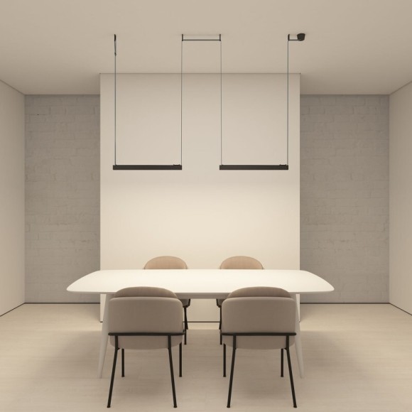 DK5573-BK Cветодиодный светильник на ременный шинопровод Denkirs Belty CRI90+ 3000К 1950Лм 24° 24Вт DK5573-BK Cветодиодный светильник на ременный шинопровод Denkirs Belty CRI90+ 3000К 1950Лм 24° 24Вт