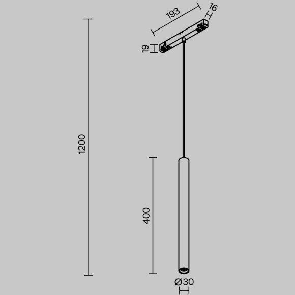 Трековый светильник Technical TR226-4-5WTW-M-DD2-W Трековый светильник Technical TR226-4-5WTW-M-DD2-W