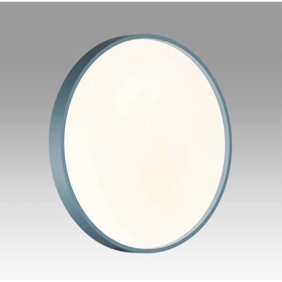 7745/DL COLOR SN Светильник светодиодный потолочный пластик/белый/синий LED 48Вт 3000-6000К D380 IP43 пульт ДУ MAVIC