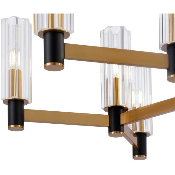 Люстра на штанге Freya FR5167PL-09BS Ambra под лампы 9xE14 40W Люстра на штанге Freya FR5167PL-09BS Ambra под лампы 9xE14 40W