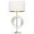 Интерьерная настольная лампа Fabi LDT 5531 CHR+WT