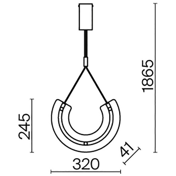 Подвесной светильник Maytoni P091PL-L18G3K1