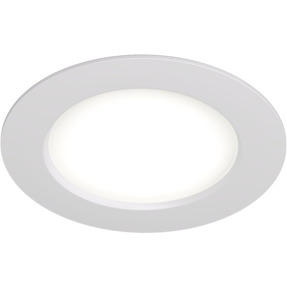 DK3047-WH Встраиваемый светильник IP 20, 5Вт, LED, белый, пластик DK3047-WH Встраиваемый светильник IP 20, 5Вт, LED, белый, пластик
