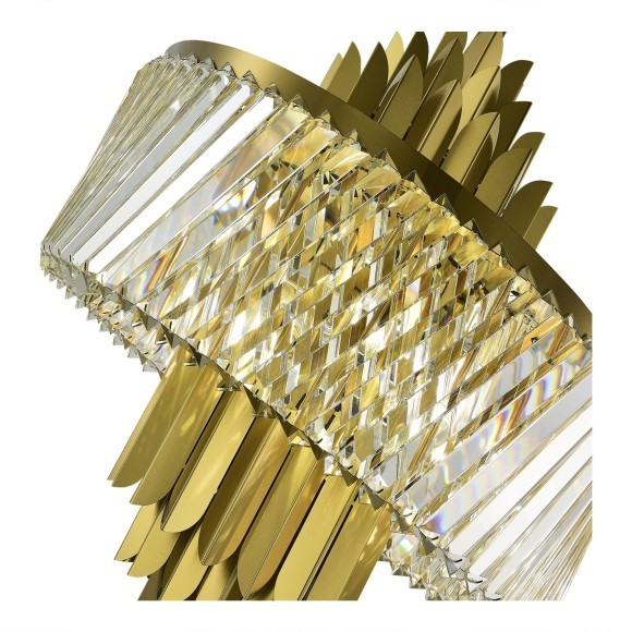 SL1635.303.09 Люстра подвесная ST-Luce Латунь/Прозрачный E14 9*40W NARI SL1635.303.09 Люстра подвесная ST-Luce Латунь/Прозрачный E14 9*40W NARI