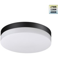 359729 STREET черный NT25 780 Светильник ландшафтный с переключ. цв. температуры и мощности IP65 LED 12/15/18W 180-265V 2700К\3200К\4000К OPAL