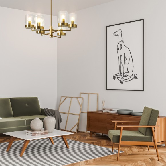 Подвесной светильник Freya FR5426PL-06BS Подвесной светильник Freya FR5426PL-06BS