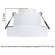 Точечный встраиваемый светильник Arte Lamp RAMO A1240PL-1WH