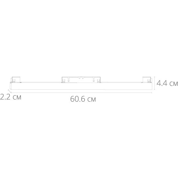 Магнитный трековый светильник Arte Lamp LINEA 3000k RA90 950Lm 15Вт 120° A4643PL-1BK Магнитный трековый светильник Arte Lamp LINEA 3000k RA90 950Lm 15Вт 120° A4643PL-1BK