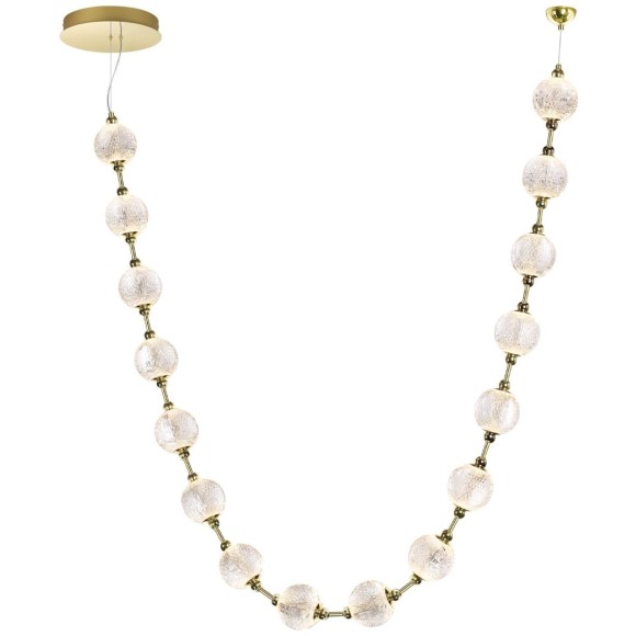 Подвесной дизайнерский светильник Odeon Light LED 64W 4000K 3520Лм CRYSTAL 5008/64L