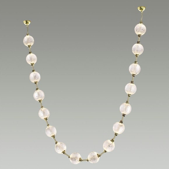 Подвесной дизайнерский светильник Odeon Light LED 64W 4000K 3520Лм CRYSTAL 5008/64L